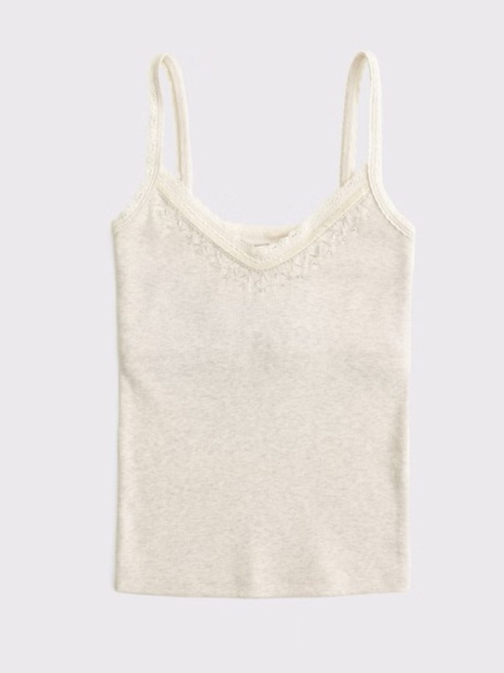 Abercrombie & Fitch Embellished Rib Cami